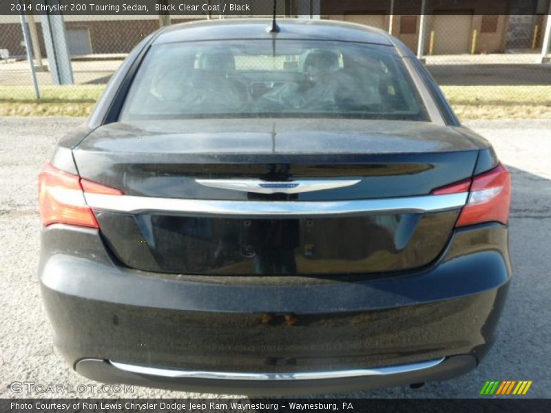 Black Clear Coat / Black 2014 Chrysler 200 Touring Sedan