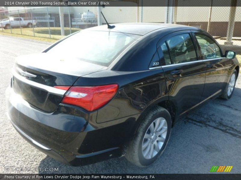Black Clear Coat / Black 2014 Chrysler 200 Touring Sedan