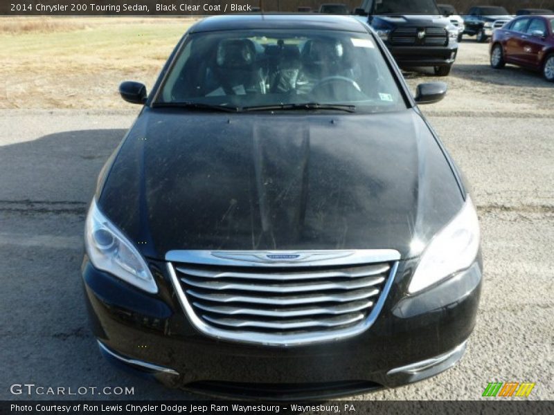 Black Clear Coat / Black 2014 Chrysler 200 Touring Sedan