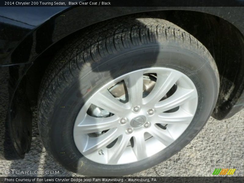 Black Clear Coat / Black 2014 Chrysler 200 Touring Sedan