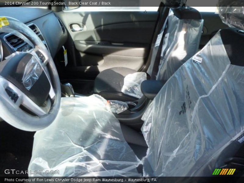 Black Clear Coat / Black 2014 Chrysler 200 Touring Sedan