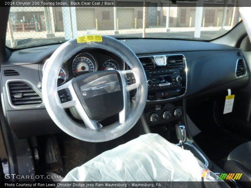 Black Clear Coat / Black 2014 Chrysler 200 Touring Sedan