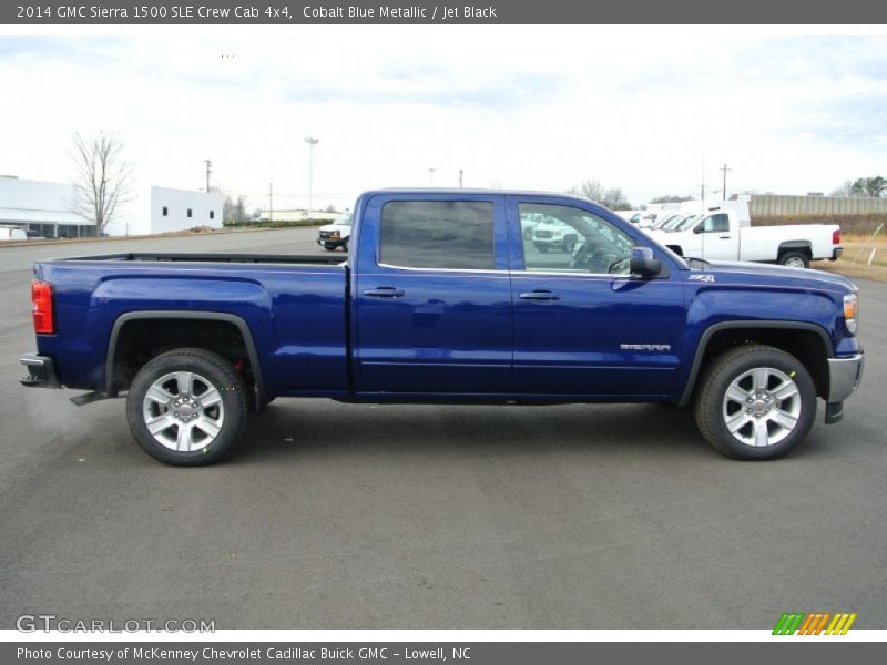 Cobalt Blue Metallic / Jet Black 2014 GMC Sierra 1500 SLE Crew Cab 4x4