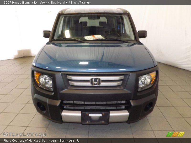 Atomic Blue Metallic / Black/Titanium 2007 Honda Element LX