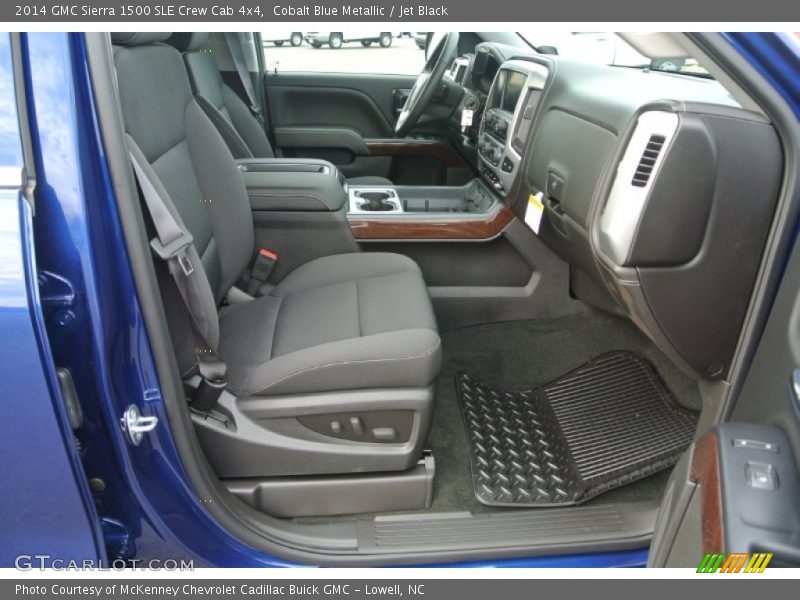 Cobalt Blue Metallic / Jet Black 2014 GMC Sierra 1500 SLE Crew Cab 4x4