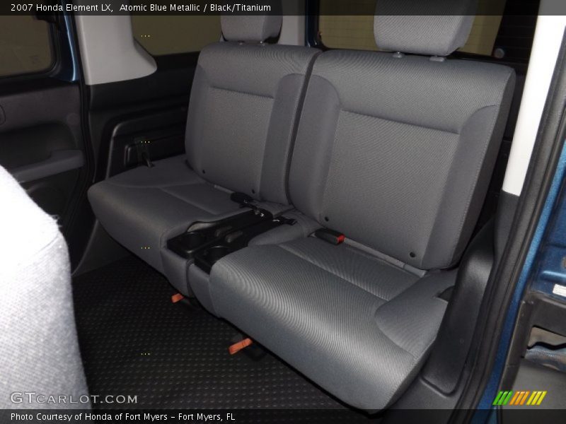 Atomic Blue Metallic / Black/Titanium 2007 Honda Element LX