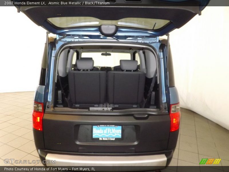 Atomic Blue Metallic / Black/Titanium 2007 Honda Element LX