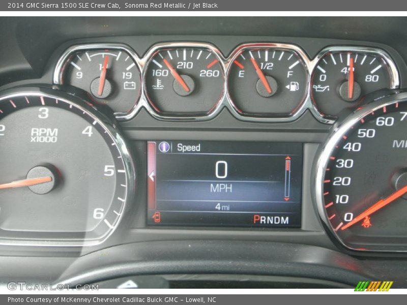 Sonoma Red Metallic / Jet Black 2014 GMC Sierra 1500 SLE Crew Cab