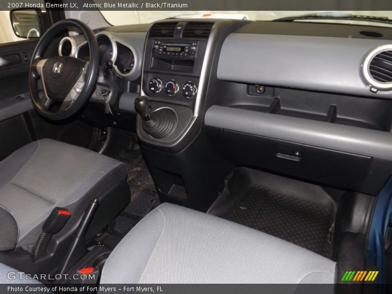Dashboard of 2007 Element LX