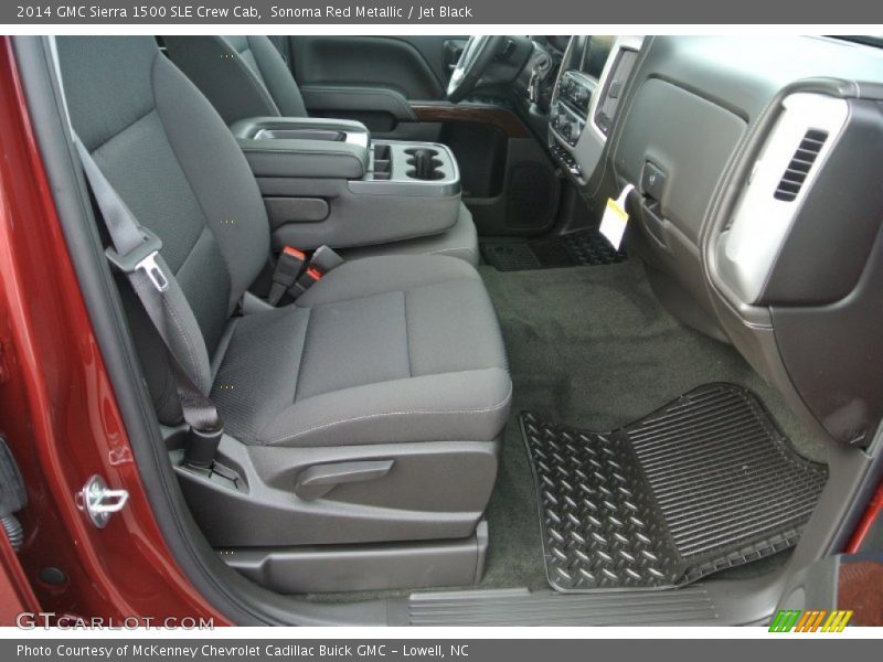Sonoma Red Metallic / Jet Black 2014 GMC Sierra 1500 SLE Crew Cab