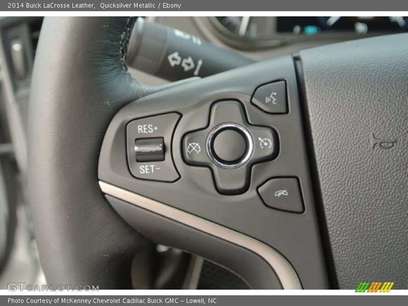 Quicksilver Metallic / Ebony 2014 Buick LaCrosse Leather
