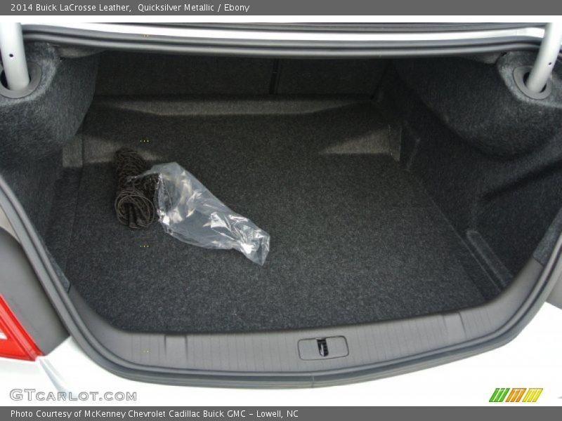 Quicksilver Metallic / Ebony 2014 Buick LaCrosse Leather