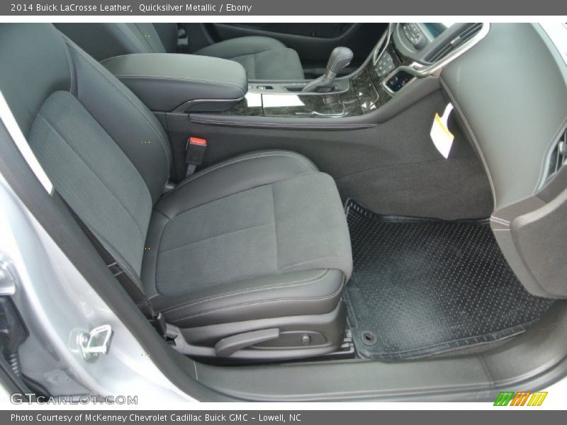 Quicksilver Metallic / Ebony 2014 Buick LaCrosse Leather
