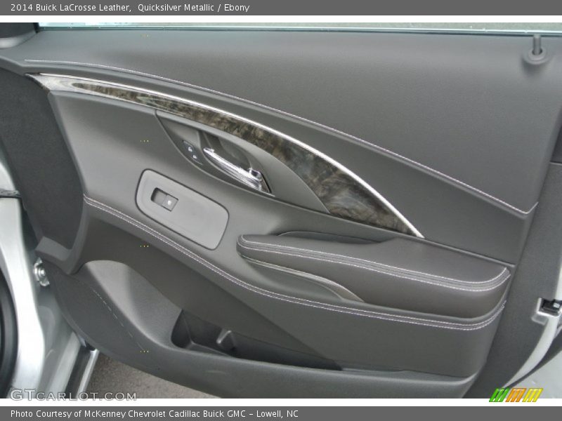 Quicksilver Metallic / Ebony 2014 Buick LaCrosse Leather