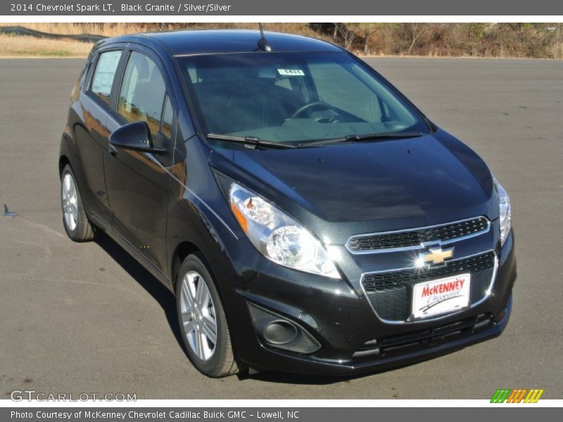 Black Granite / Silver/Silver 2014 Chevrolet Spark LT