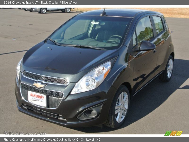 Black Granite / Silver/Silver 2014 Chevrolet Spark LT