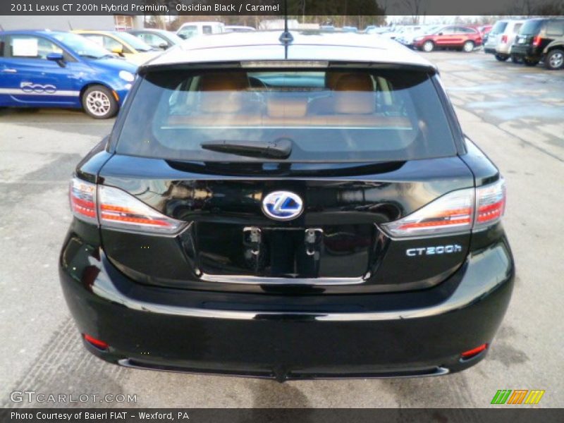 Obsidian Black / Caramel 2011 Lexus CT 200h Hybrid Premium