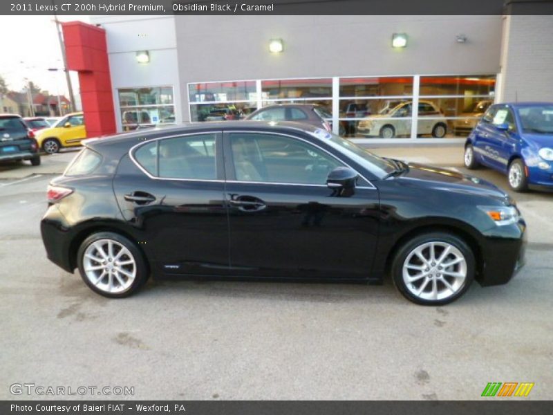 Obsidian Black / Caramel 2011 Lexus CT 200h Hybrid Premium