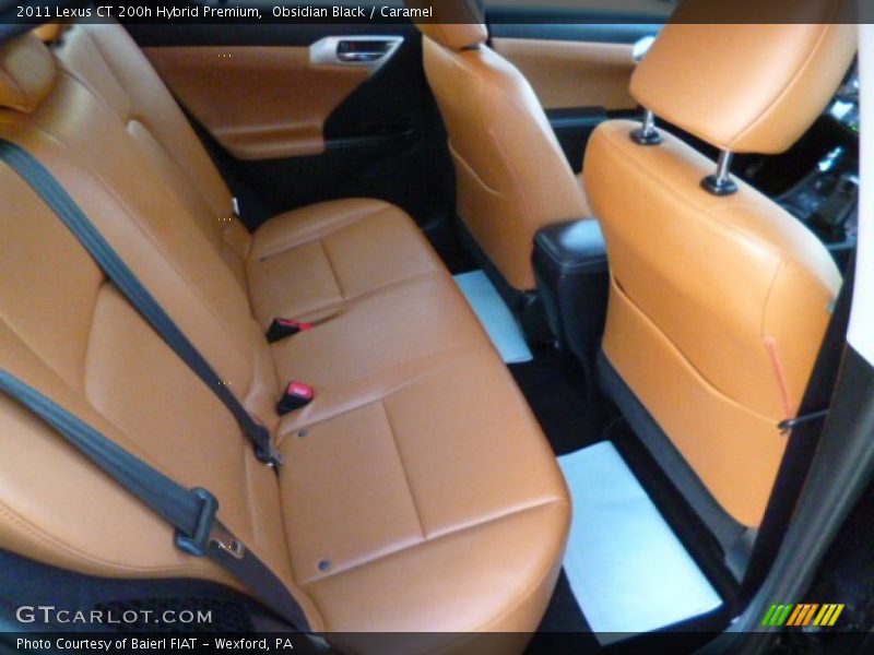 Obsidian Black / Caramel 2011 Lexus CT 200h Hybrid Premium