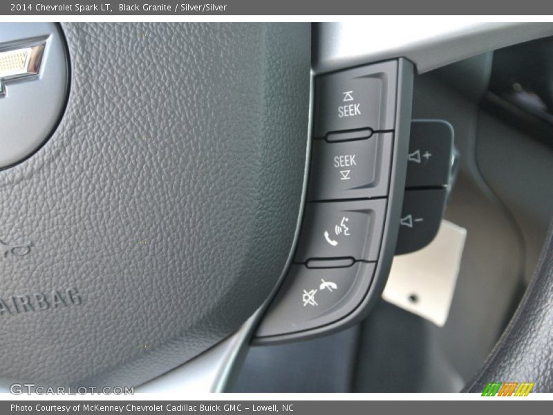 Black Granite / Silver/Silver 2014 Chevrolet Spark LT