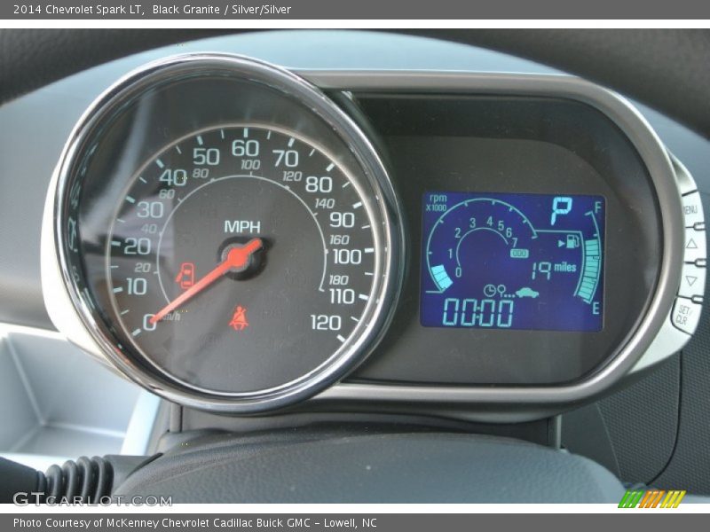 Black Granite / Silver/Silver 2014 Chevrolet Spark LT