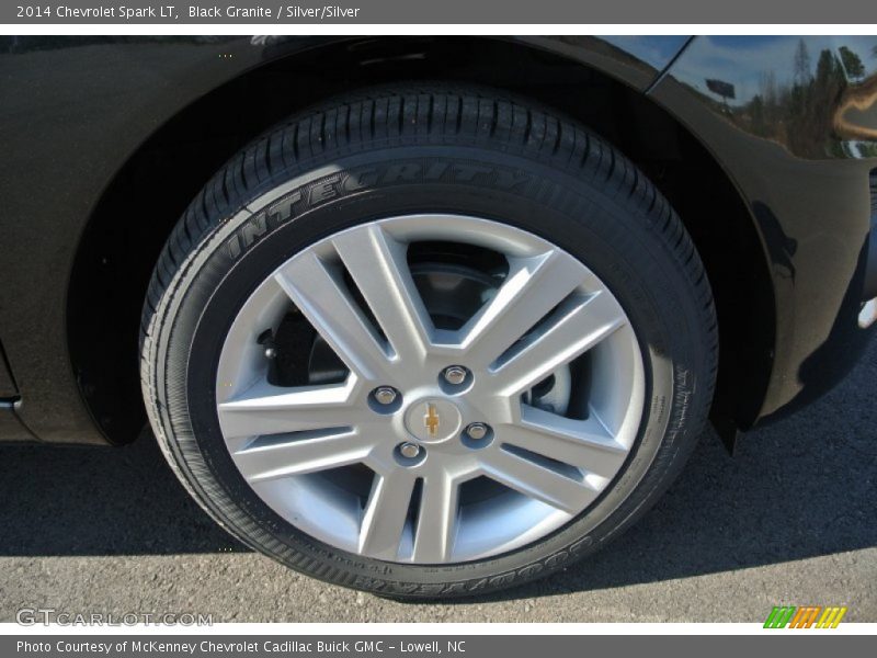 Black Granite / Silver/Silver 2014 Chevrolet Spark LT