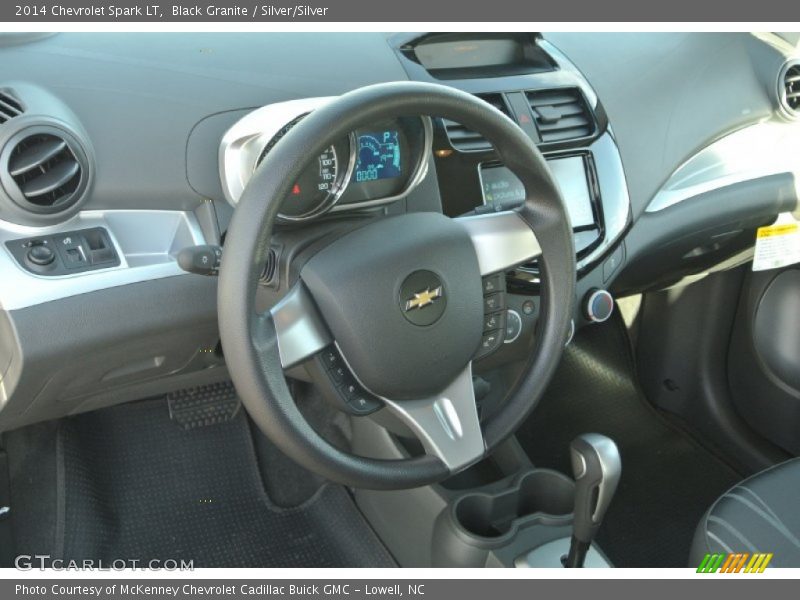 Black Granite / Silver/Silver 2014 Chevrolet Spark LT