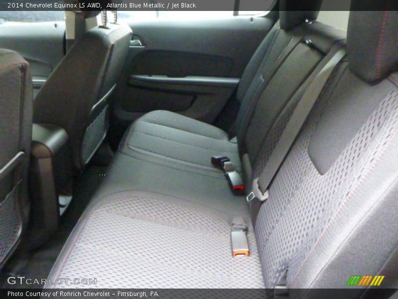 Atlantis Blue Metallic / Jet Black 2014 Chevrolet Equinox LS AWD
