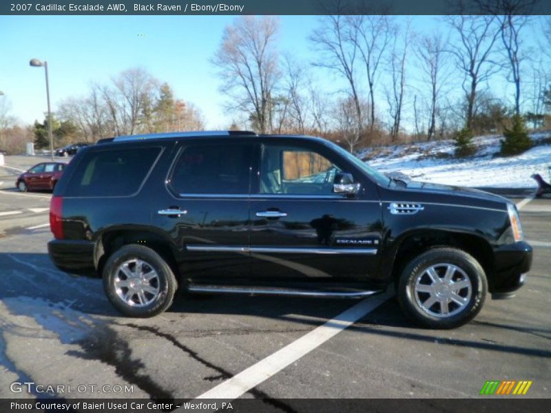 Black Raven / Ebony/Ebony 2007 Cadillac Escalade AWD