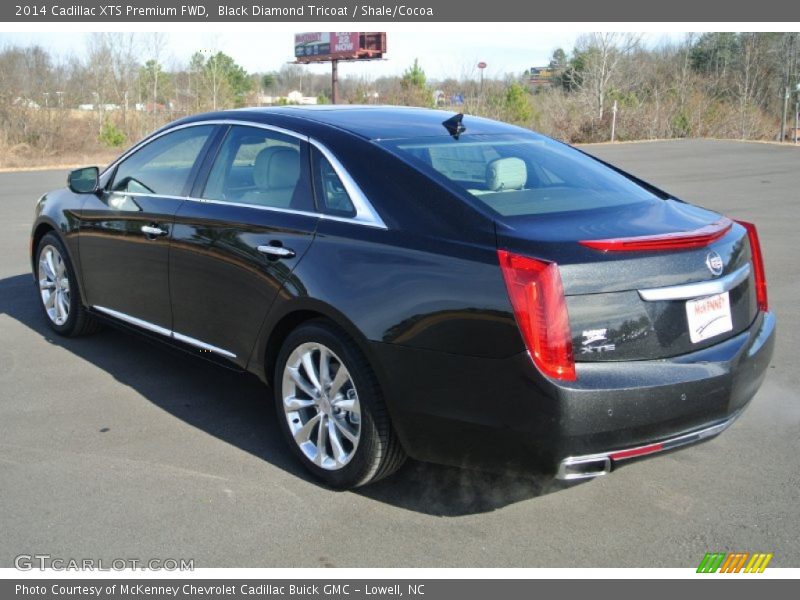 Black Diamond Tricoat / Shale/Cocoa 2014 Cadillac XTS Premium FWD
