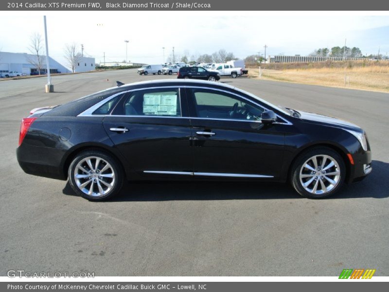 Black Diamond Tricoat / Shale/Cocoa 2014 Cadillac XTS Premium FWD