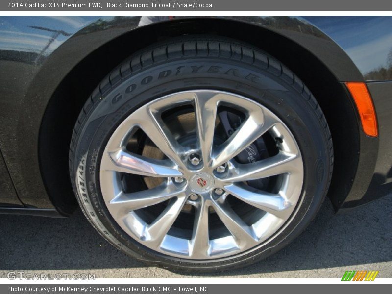 Black Diamond Tricoat / Shale/Cocoa 2014 Cadillac XTS Premium FWD