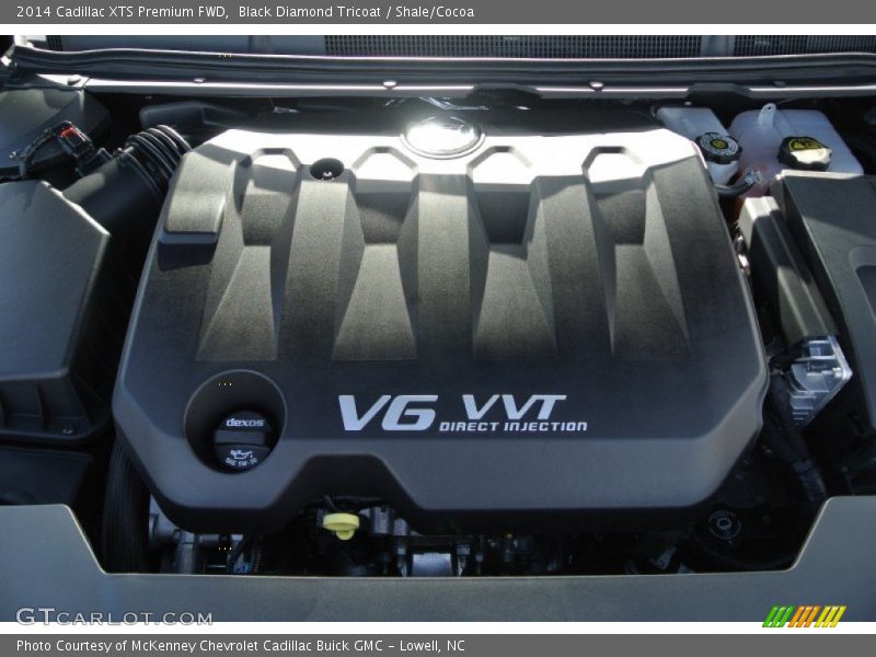 Black Diamond Tricoat / Shale/Cocoa 2014 Cadillac XTS Premium FWD