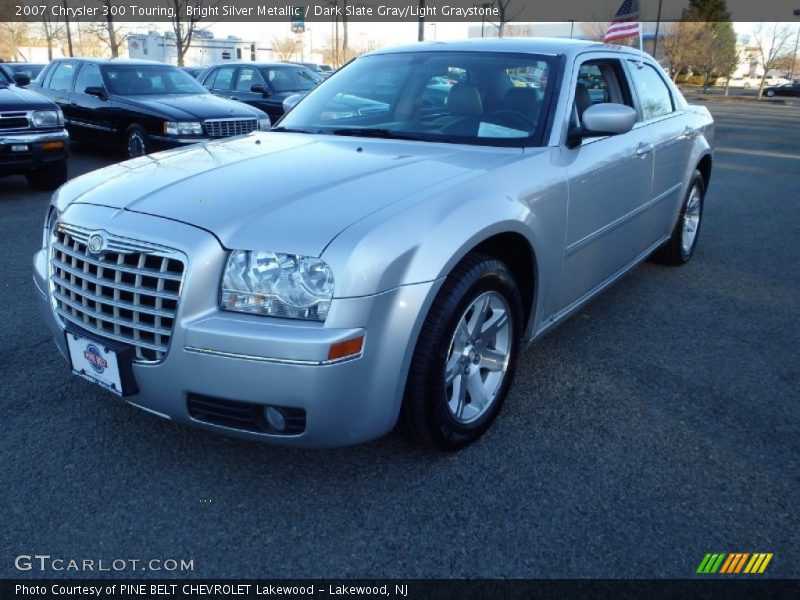 Bright Silver Metallic / Dark Slate Gray/Light Graystone 2007 Chrysler 300 Touring