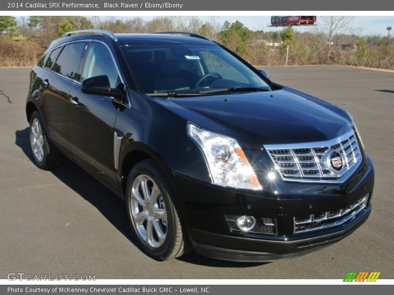 Front 3/4 View of 2014 SRX Performance