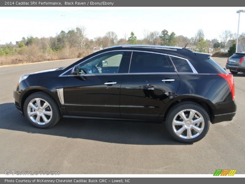 Black Raven / Ebony/Ebony 2014 Cadillac SRX Performance