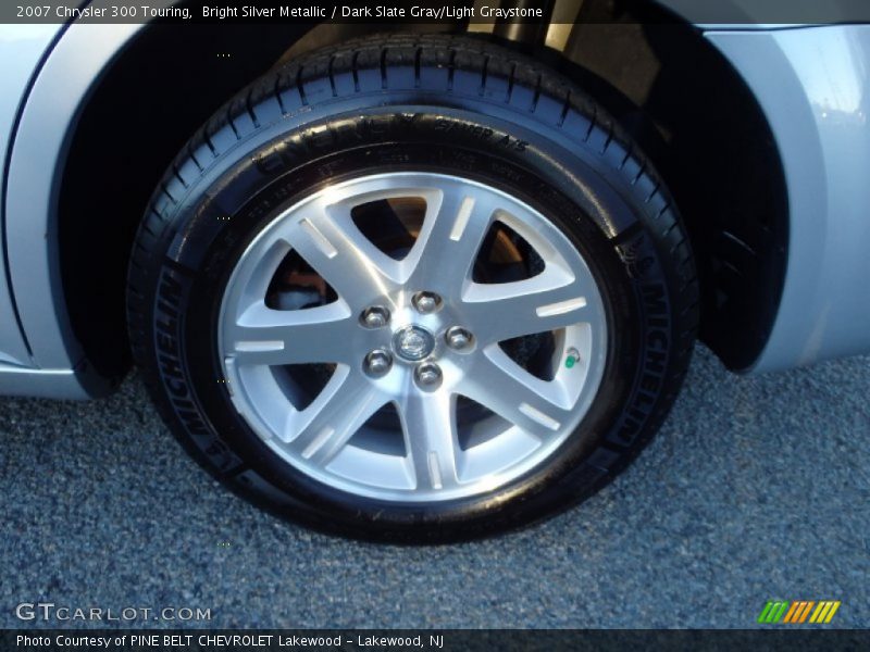 Bright Silver Metallic / Dark Slate Gray/Light Graystone 2007 Chrysler 300 Touring