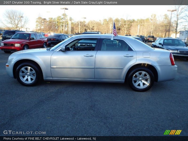 Bright Silver Metallic / Dark Slate Gray/Light Graystone 2007 Chrysler 300 Touring