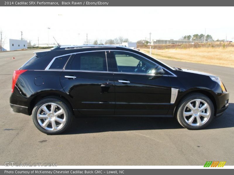 Black Raven / Ebony/Ebony 2014 Cadillac SRX Performance