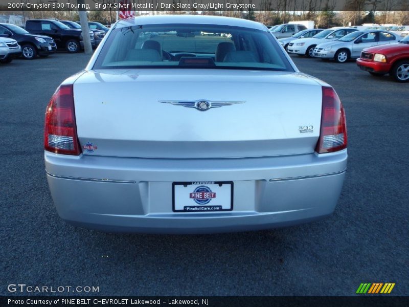 Bright Silver Metallic / Dark Slate Gray/Light Graystone 2007 Chrysler 300 Touring