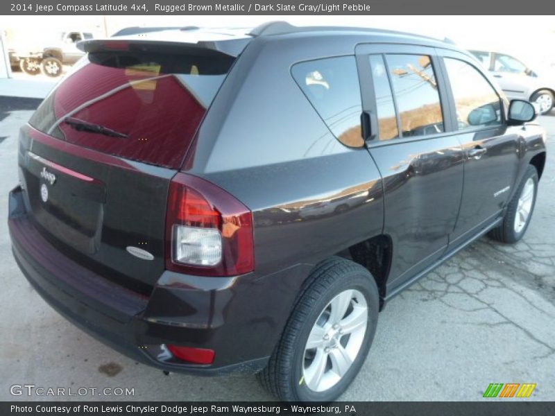 Rugged Brown Metallic / Dark Slate Gray/Light Pebble 2014 Jeep Compass Latitude 4x4