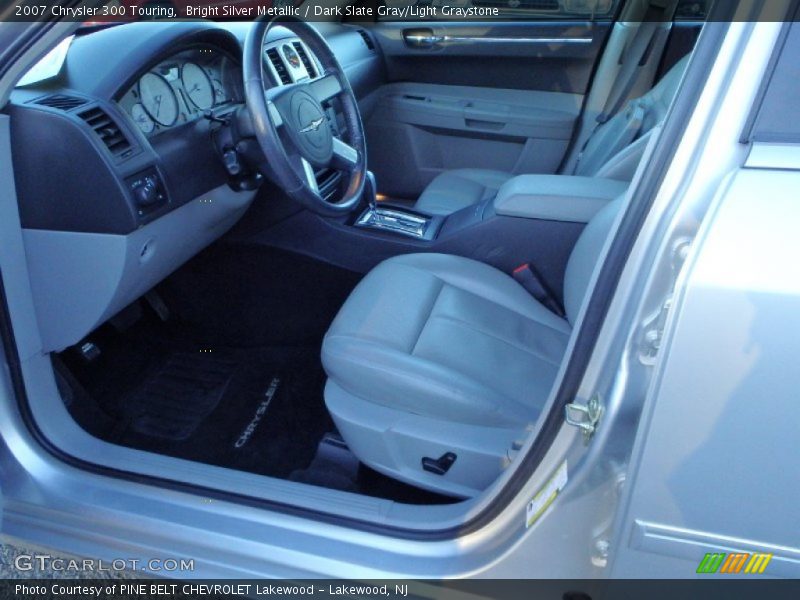 Bright Silver Metallic / Dark Slate Gray/Light Graystone 2007 Chrysler 300 Touring