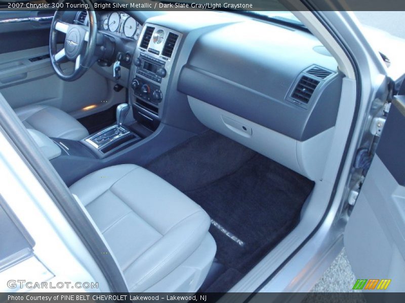 Bright Silver Metallic / Dark Slate Gray/Light Graystone 2007 Chrysler 300 Touring