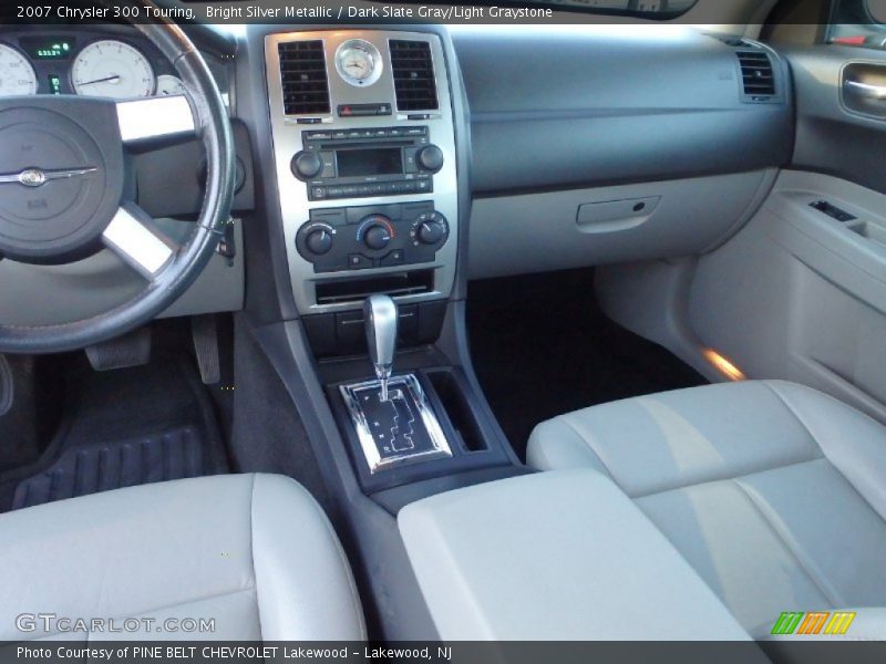Bright Silver Metallic / Dark Slate Gray/Light Graystone 2007 Chrysler 300 Touring