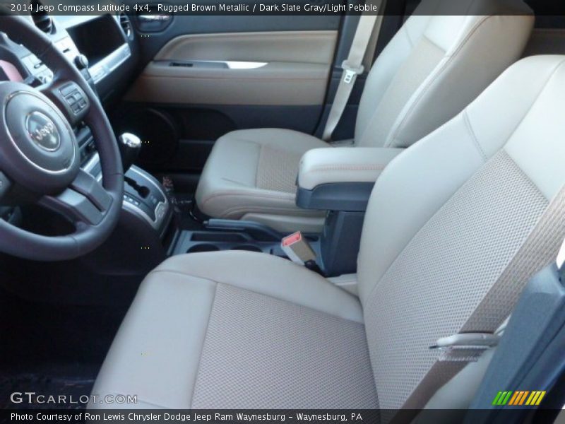 Rugged Brown Metallic / Dark Slate Gray/Light Pebble 2014 Jeep Compass Latitude 4x4