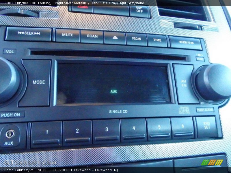 Bright Silver Metallic / Dark Slate Gray/Light Graystone 2007 Chrysler 300 Touring