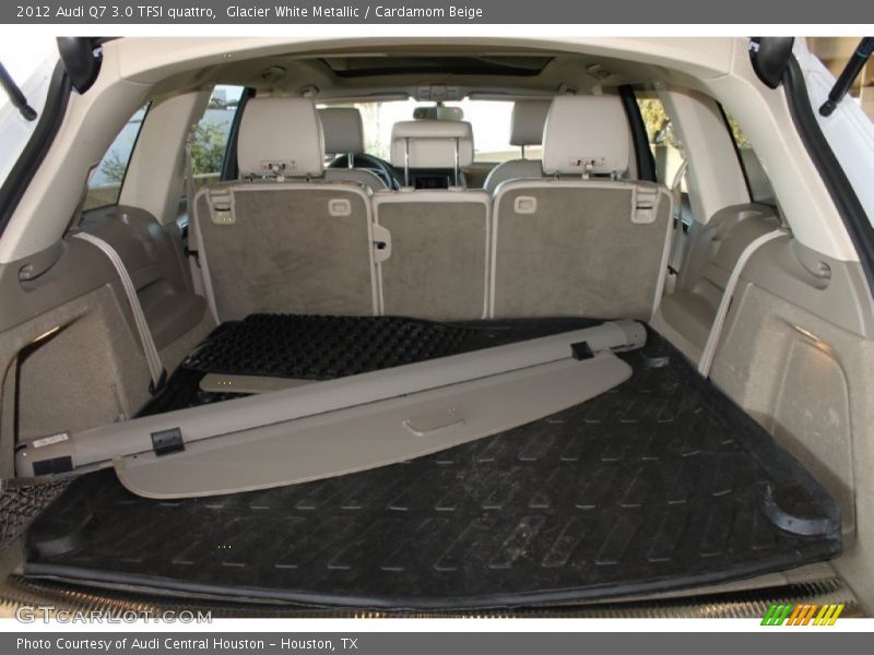 Glacier White Metallic / Cardamom Beige 2012 Audi Q7 3.0 TFSI quattro