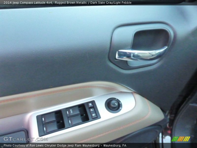 Rugged Brown Metallic / Dark Slate Gray/Light Pebble 2014 Jeep Compass Latitude 4x4