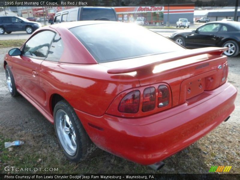  1995 Mustang GT Coupe Rio Red