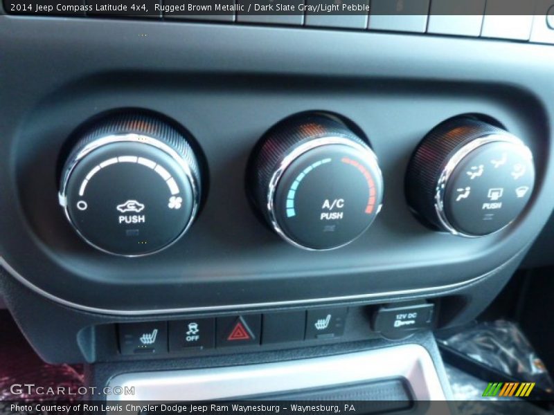 Rugged Brown Metallic / Dark Slate Gray/Light Pebble 2014 Jeep Compass Latitude 4x4